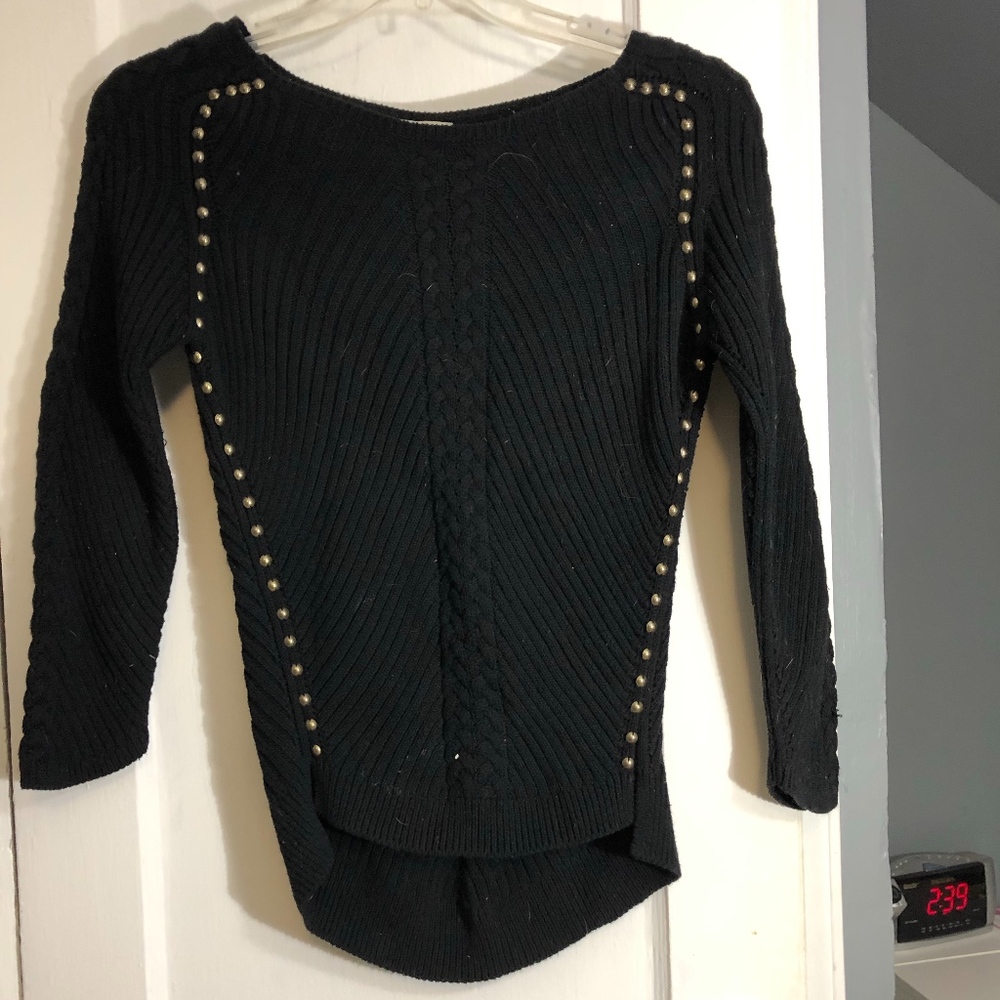 Black sweater